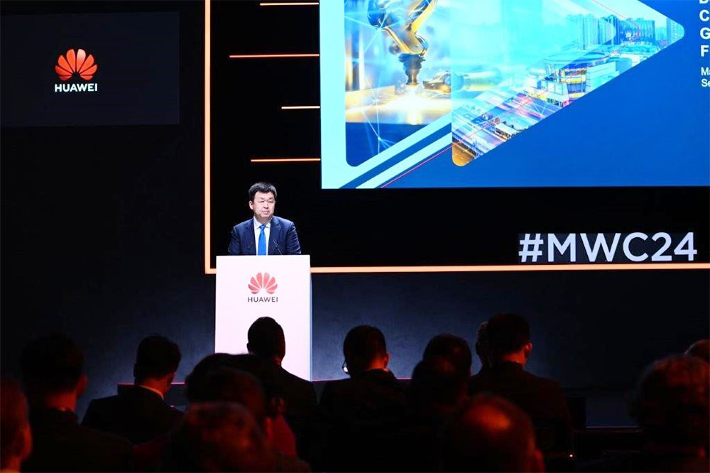 Liu Chao, CEO of Huawei's Manufacturing and Large Enterprises Business Unit